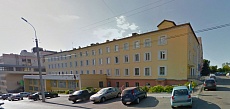 Входная группа Поликлиника 1 Ижевска (Поликлиника Аксиона).  Бородина,  7
